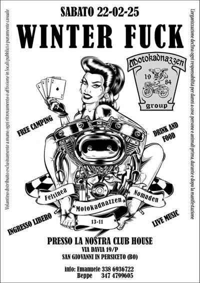 Locandina evento Winter Fuck