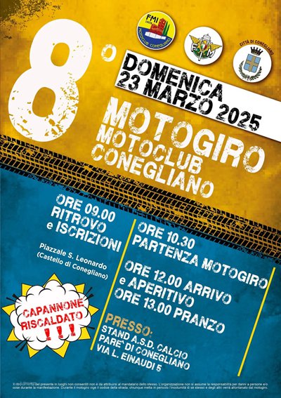 Locandina evento 8 MOTOGIRO