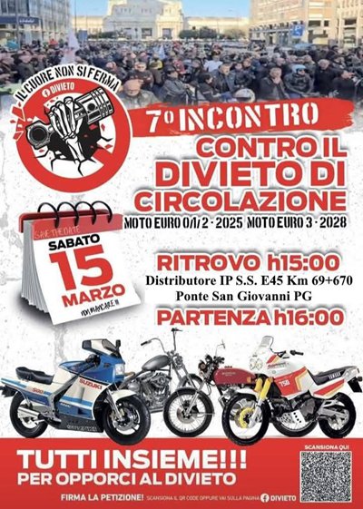 Locandina evento 7 INCONTRO CONTRO IL DIVIETO DI CIRCOLAZIONE 