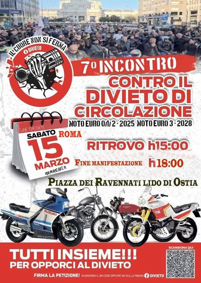 Locandina evento 7 INCONTRO CONTRO IL DIVIETO DI CIRCOLAZIONE 