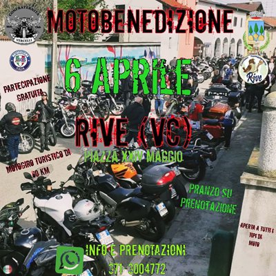 Locandina evento MOTO BENEDIZIONE 2025