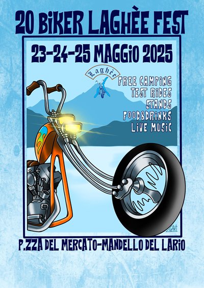 Locandina evento 20* Biker Laghèe Fest