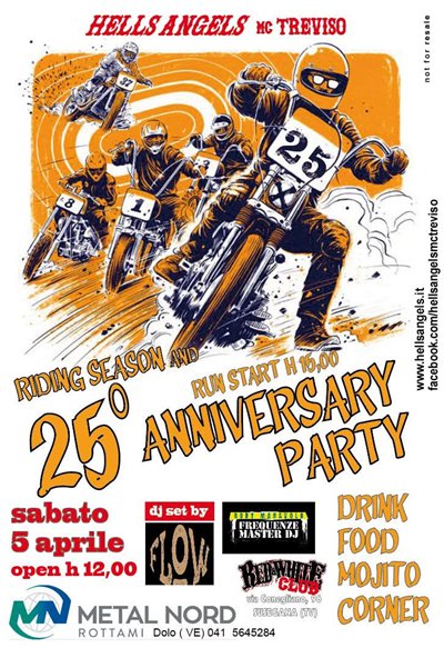 Locandina evento party