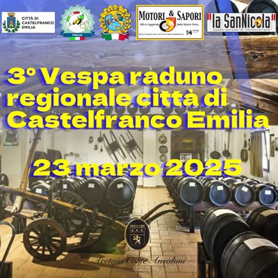 Locandina evento VESPA RADUNO REGIONALE 