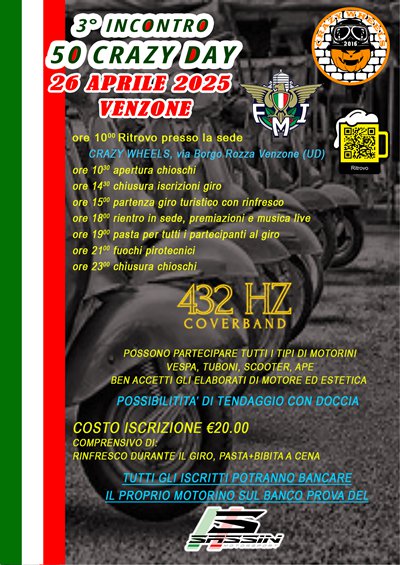 Locandina evento 50cc Crazy Day