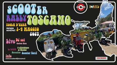 Locandina evento SCOOTER RALLY TOSCANO