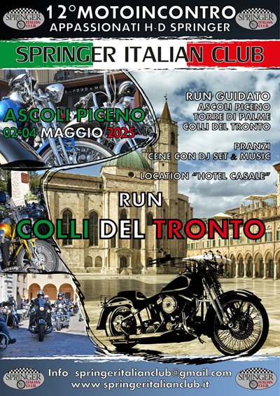 Locandina evento 12° MOTO INCONTRO 