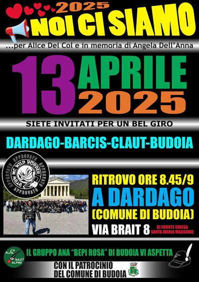Locandina evento NOI CI SIAMO 2025