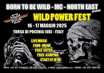 Locandina evento Wild Power Fest