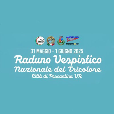 Locandina evento RADUNO VESPISTICO NAZIONALE DEL TRICOLORE