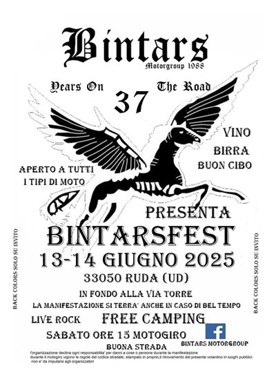 Locandina evento BINTARSFEST
