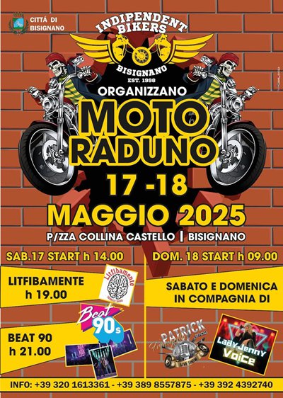 Locandina evento MOTORADUNO