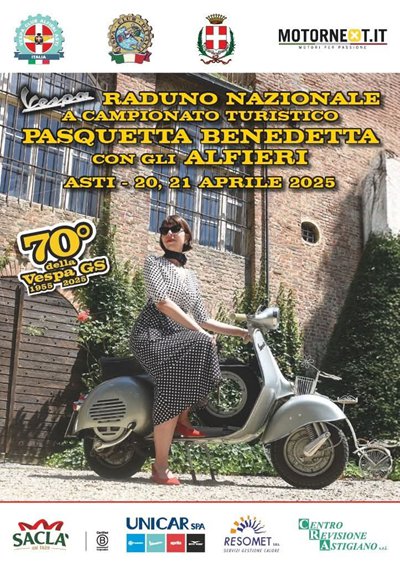 Locandina evento RADUNO NAZIONALE "PASQUETTA BENEDETTA CON GLI ALFIERI"