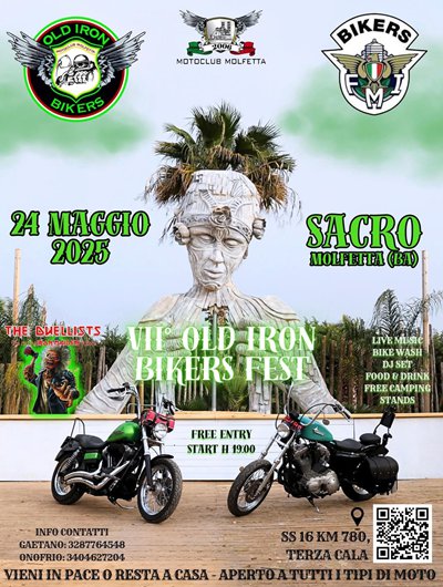 Locandina evento VII OLD IRON BIKER FMI