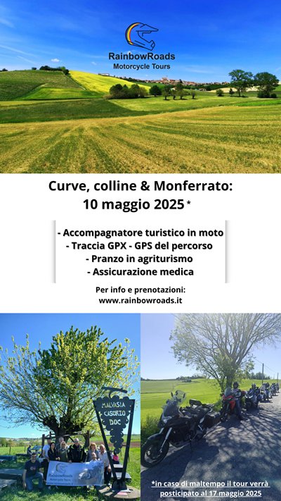 Locandina evento Curve, colline & Monferrato 