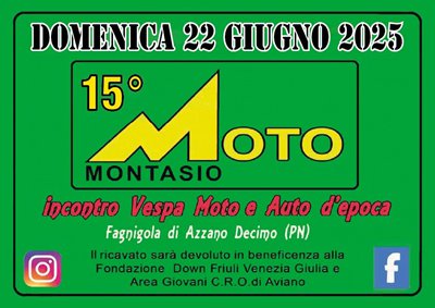 Locandina evento 15°MOTOMONTASIO