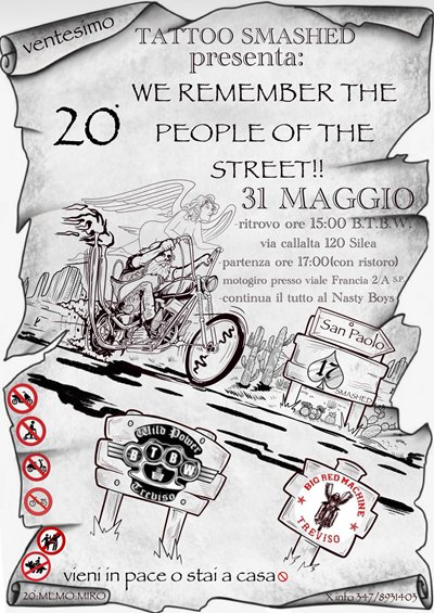 Locandina evento People of the street