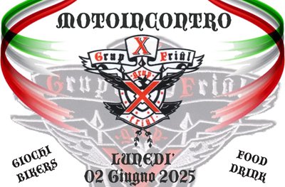Locandina evento MOTOINCONTRO X FRIUL