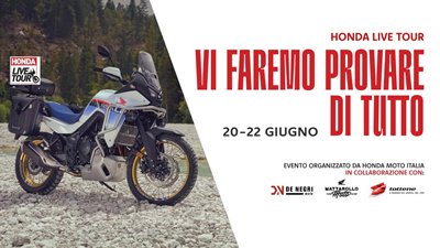 Locandina evento HONDA LIVE TOUR 2025