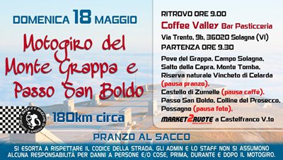 Locandina evento MONTE GRAPPA È PASSO SAN BOLDO