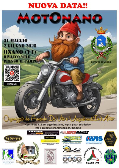 Locandina evento MOTO NANO