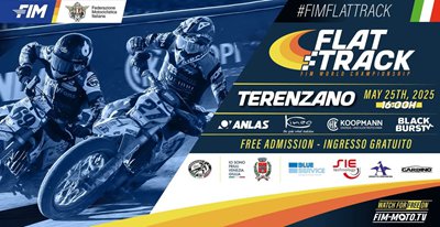 Locandina evento FMI FLAT TRACK