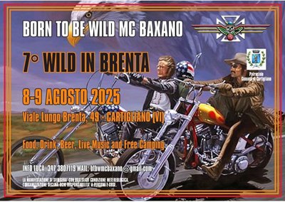 Locandina evento 7 WILD IN BRENTA