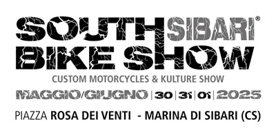 Locandina evento SOUTH  SIBARI BIKE SHOW 