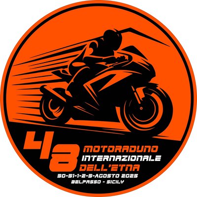 Locandina evento  48° MOTORADUNO INTERNAZIONALE DELL'ETNA
