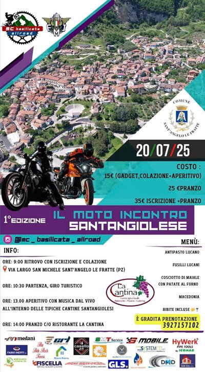 Locandina evento MOTOINCONTRO SANTANGIOLESE
