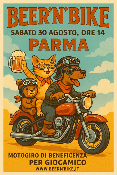 Locandina evento Beer'n'Bike 2025
