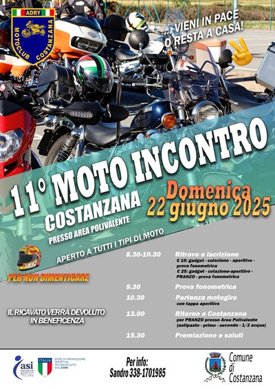 Locandina evento 11 motoincontro 