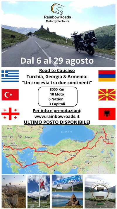 Locandina evento Road to Caucaso. Georgia ed Armenia: un crocevia tra due continenti 