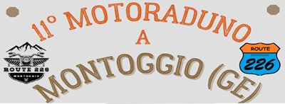 Locandina evento 11 MOTORADUNO A MONTOGGIO