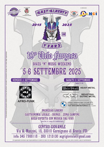 Locandina evento 19 URLO FURYOSO