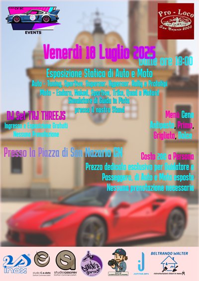 Locandina evento SAN NAZARIO MOTOR MEET 2025