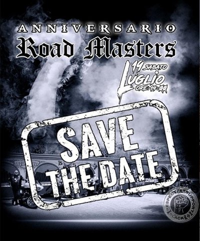 Locandina evento 7° ANNIVERSARIO ROAD MASTERS