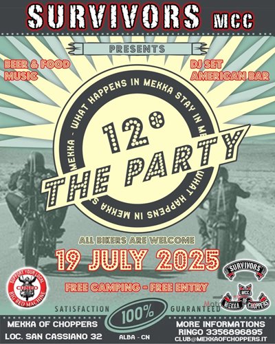 Locandina evento THE PARTY