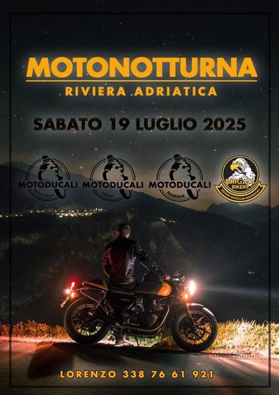 Locandina evento MOTONOTTURNA RIVIERA ADRIATICA