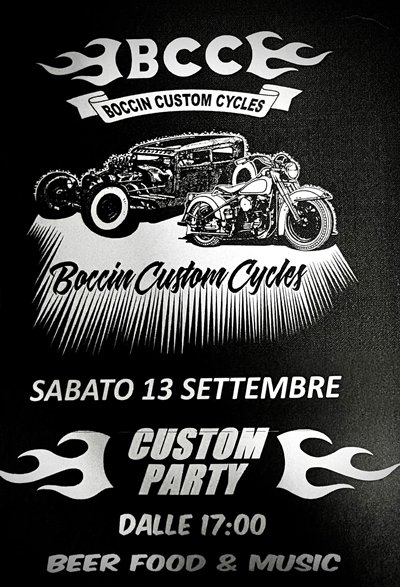 Locandina evento BCC CUSTOM PARTY