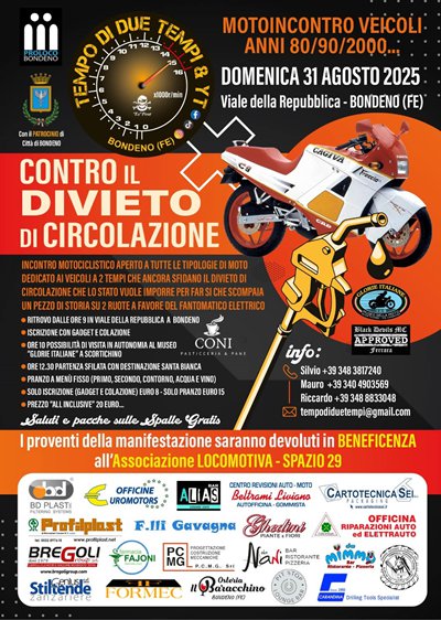 Locandina evento Tempo di Due Tempi