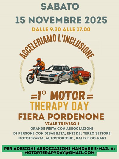 Locandina evento 1 MOTOR THERAPY DAY