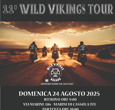 Locandina evento 11 WILD VIKINGS IN TOUR