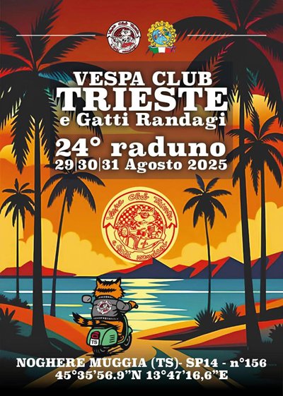 Locandina evento 24° RADUNO VESPA CLUB