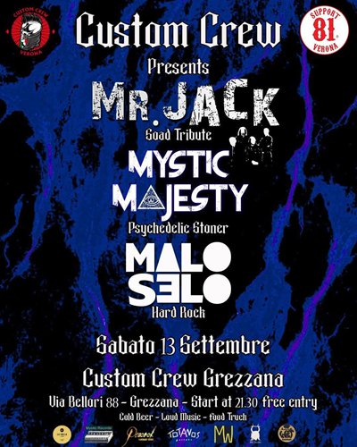Locandina evento CUSTOM CREW FEST