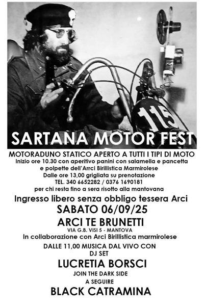 Locandina evento SARTANA MOTOR FEST
