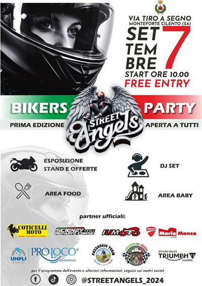 Locandina evento BIKERS PARTY
