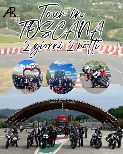 Locandina evento Mototur Toscana 