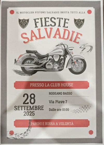 Locandina evento FIESTE SALVADIE