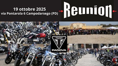 Locandina evento TRIUMPH REUNIO